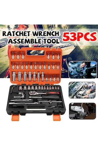 Makroyapı 53 Parça Lokma Takımı 1/4 Set Mini Lokma Takımı 1/4 Set