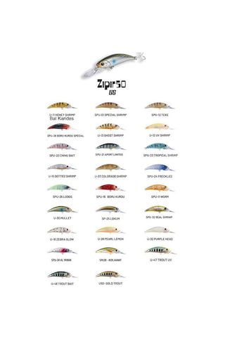 Hanfish Zıpır Ug 50Mm 5Gr Lrf Maket Balık (475826842)