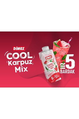 Dimes Cool Karpuz Mix 310 Ml X 12 Adet