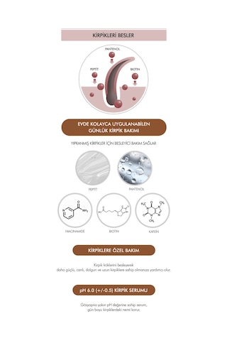 Missha No Retouch Lash Serum Dökülme Karşıtı Biotin-Kolajen-Pantenol İçerikli Besleyici Kirpik Bakım Serumu