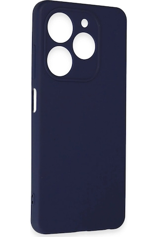 Gld-spt- Newface Tecno Spark Go 2024 Kılıf First Silikon - Lacivert