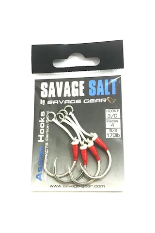 Savage Gear Eyed Asist Hook 4 Adet (365905415)