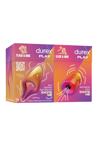 Durex Çoklu Erojen Bölge Uyarıcı + Manuel Mastürbatör