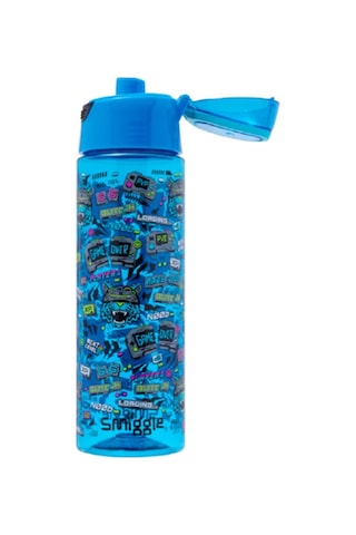 Smiggle Eclipse Plastik Kapaklı İçecek Şişesi 750 Ml Mavi