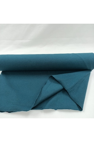 1 1 Bebe Kaşkorse Ribana Kumaş Kumaş Eni: 35 Cm Tüp %95 Pamuk %5 Elastan 200 Mavi