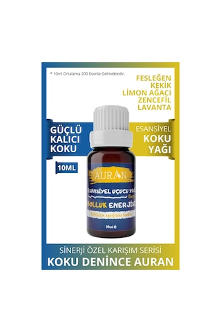 Auran Bolluk Enerjisi Sinerji Karışım Esansiyel Uçucu Yağı