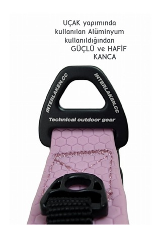 Interlaken Su Geçirmez Sağlam Pembe Köpek Boyun Tasması L Beden Pembe