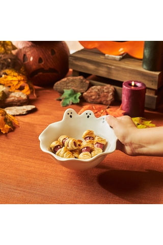 Karaca Halloween Kase 18 Cm Beyaz