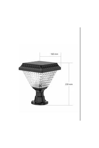 Ct-7315 Solar Set Üstü Beyaz Işık 4 Adet