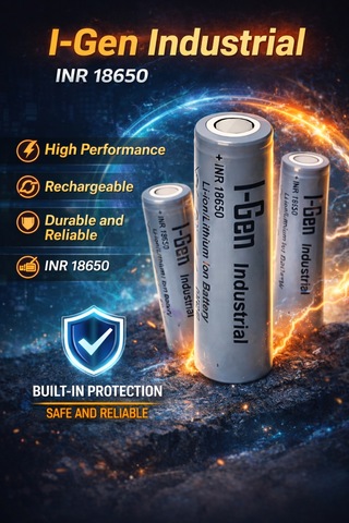 I-gen G101 Akıllı Pil Şarj Aleti + 18650 2000mah 3.7v Li-ion Pil Seti Type-c Giriş Güvenli Şarj
