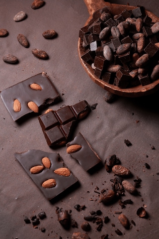 %72 Kakao Bademli Bitter Çikolata 100 G X 6 Adet