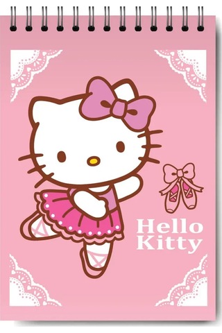 Hello Kitty Hello Kitty Spiral Ciltli Kareli Not Defteri 316778433 Pembe