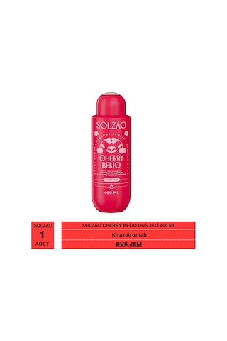 Solzao Cherry Beijo Duş Jeli 400 Ml Kiraz