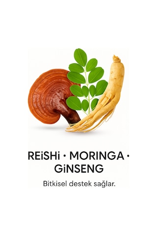 3in1 Kahve Reishi %3, Moringa %2, Ginseng %3 Enerji & Tokluk Diğer