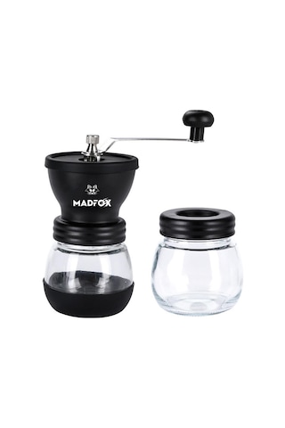 Madfox Cofee Mate Kahve Değirmeni Kahve Öğütücü Siyah