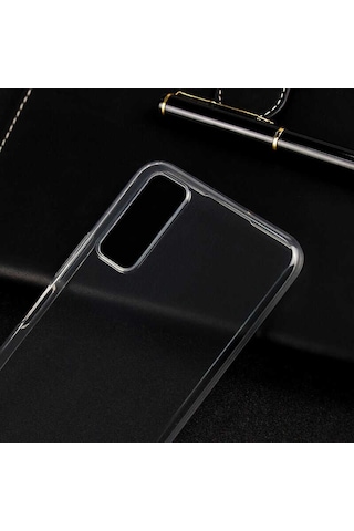 Zore Vivo Y20 Kılıf Msra Süper Silikon Kapak - Renksiz Renksiz