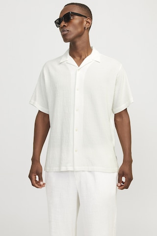 Jack & Jones Erkek Gömlek 12255781 Beyaz Beyaz