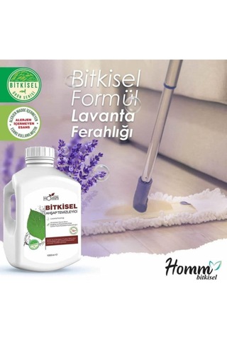 Homm Bitkisel Clean Bitkisel Ahşap Temizleyici 1000 Ml Ntrlht
