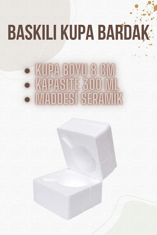 Senin Ruh Halin Hangisi Ruh Hali Baskılı Kupa Bardak Beyaz