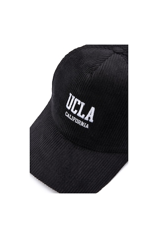 Ucla Wındsor Siyah Baseball Cap Nakışlı - Unısex Şapka Siyah