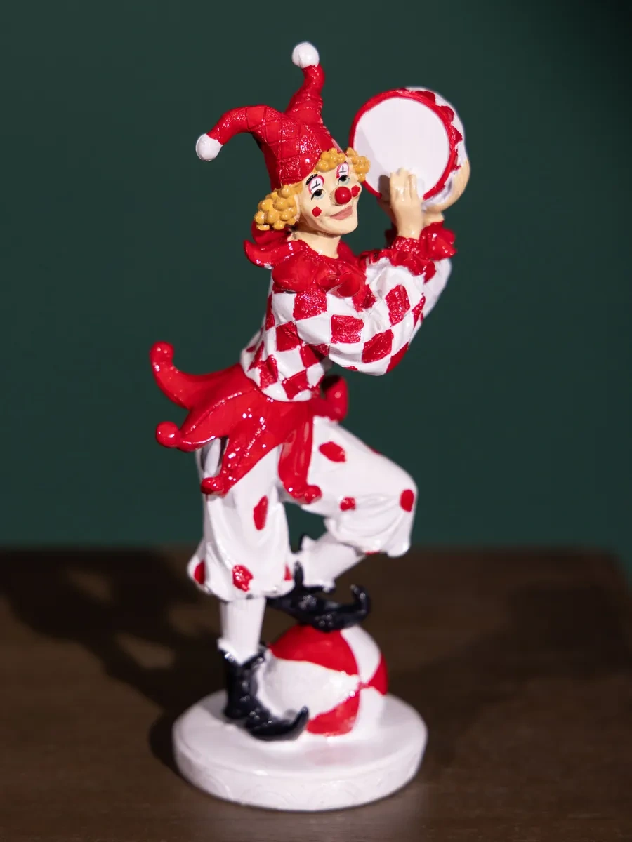 Lefard İç Dekorasyon İçin Figürü "palyaço" Biblosu 22.5 Cm 188578893