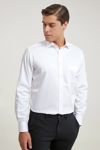 D'S Damat Ds Damat Regular Fit Beyaz Düz Gömlek 5he02dy05289m 801