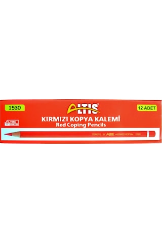 Altıs 12 Li Kurşun Kalem+Kırmızı Kalemi+Tam Boy Kuru Boya Kalemi