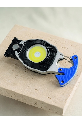Sb Type-c Şarjlı Cob Led Çok Amaçlı Acil Durum Feneri Kamp Araç Ve Günlük Kullanım Renkli