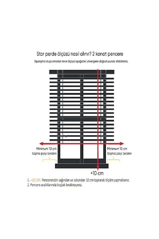 Networkavm Ekru Etek Dilimli Stor Perde230 X 223 Ekru