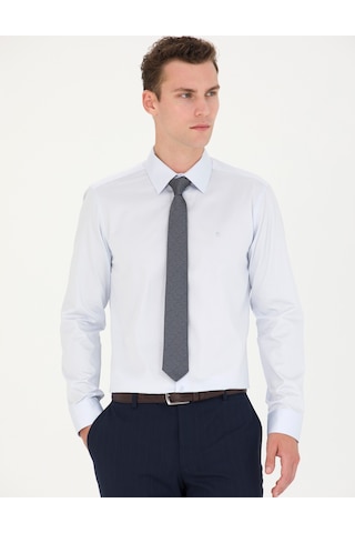 Pierre Cardin Erkek Açık Mavi Basic Gömlek 50277147-vr003 Açık Mavi