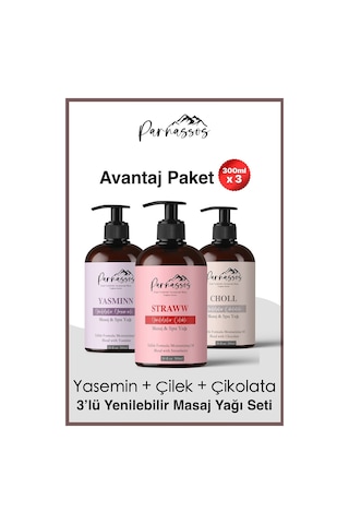 Parnassos Çilek Yasemin Özü Çikolata Ipeksi Dokunuş Aromaterapi M