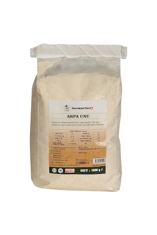 Taş Değirmen Kastamonu Arpa Unu 1 Kg Taş Değirmen Kastamonu Arpa Unu 1 Kg