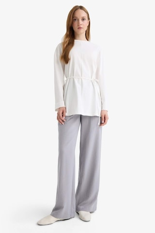 Defacto Loose Fit Bisiklet Yaka Uzun Kollu Tunik F4850ax25auer105 Ekru