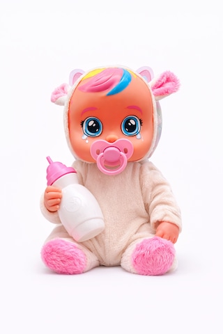 Ağlayan Ve Konuşan Et Bebek 20 Cm Su İçen Bebek Oyuncağı 3+ Yaş Beyaz
