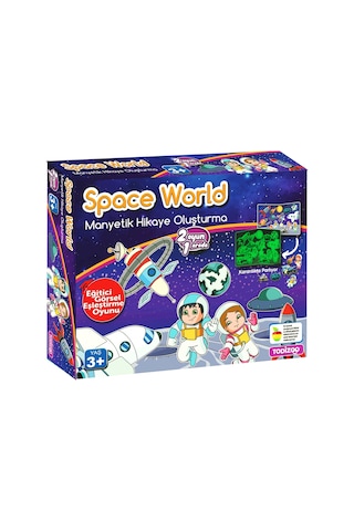 Todizoo Space World Manyetik Hikaye Oluşturma