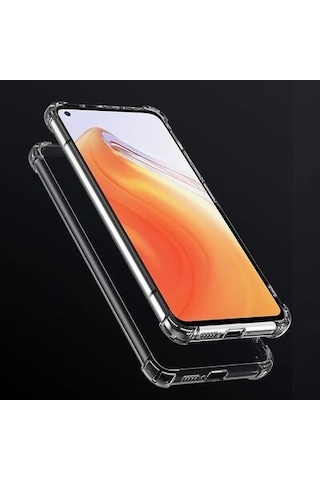 Xiaomi Mi 12t Pro Kılıf Şeffaf Anti Şok Kamera Korumalı Telefon Kılıfı Kapak