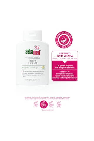 Kuruma Ve İrritasyon Karşıtı Menopoz Dönemi Özel İntim Yıkama Jeli - Genital Bölge Temizleyici 200ml