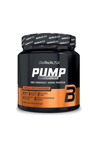 Bıotech Usa Pump Preworkout Caffeine Stim Free 330 G