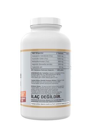 Ncs Glucosamine Chondroitin Msm 300 Tablet + Ncs Zinc Bisglisinat 60 Tablet