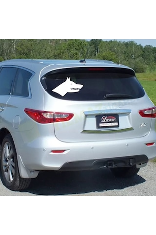 Göktürk Logo Türk Kurt Sticker Oto Sticker Araba Cam Yapıştırma