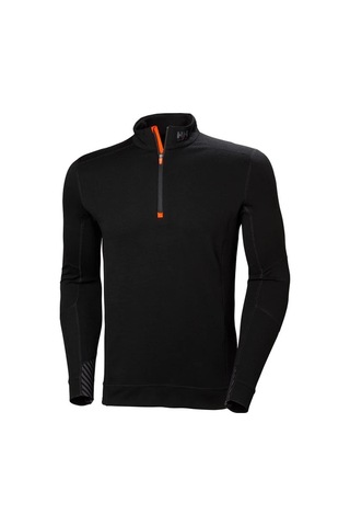 Helly Hansen Workwear Lıfa Yarım Fermuar Sweatshirt -75107 Siyah Helly Hansen Workwear Lıfa Yarım Fermuar Sweatshirt -75107 Siyah