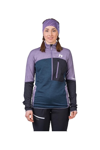 Hannah Meda Hz Kadın Sweatshirt 10047361hhx.01 Lg-ssml Lavender Gray Stratified