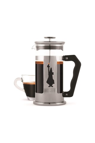 Preziosa French Press: Yaklaşık 1l Kapasiteli Kahve Hazırlayıcı - 18/10 Paslanmaz Çelik Gövde - Bulaşık Makinesinde Yıkanabilen Borosilikat Cam Sürahi - Paslanmaz Çelik Filtre Sistemi Çok Renkli