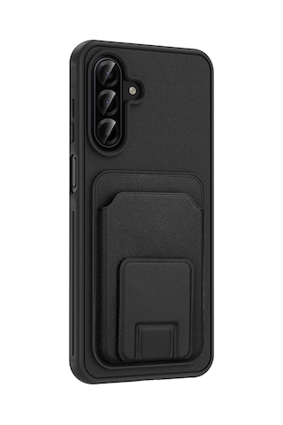 Samsung Uyumlu Galaxy A17 Kılıf Kartlıklı Tpu Redclick Bikart Kapak Çok Renkli