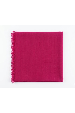 Özense Çift Flamlı Pamuklu Terletmeyen 4 Mevsim Kullanılabilir 100x100 Cm Vişne Çürüğü Renkli Eşarp