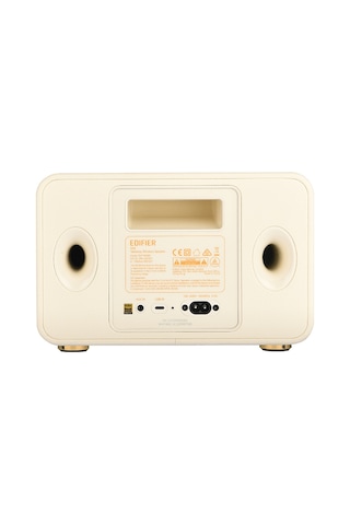 Edifier D32 60w Rms Bluetooth 5.3 Wi-fi Airplay Destekli Taşınabilir Kablosuz Masaüstü Hoparlör Hi-res Audio, Usb-c/aux - Beyaz