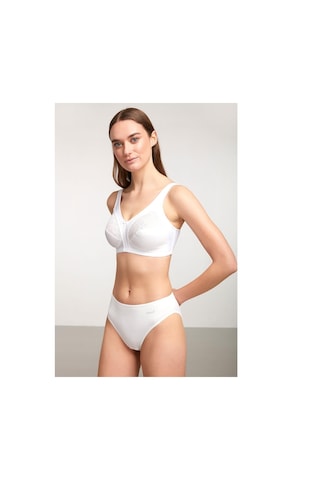 Kom Kadın BK10131 Basic 2'li Pamuk-Modal Slip Külot Beyaz