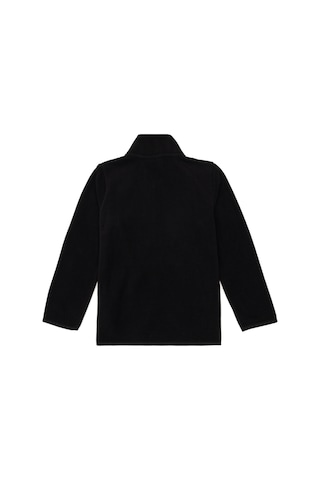 U.S. Polo Assn. Erkek Çocuk Fermuarlı Siyah Polar Sweatshirt 50298067-VR046
