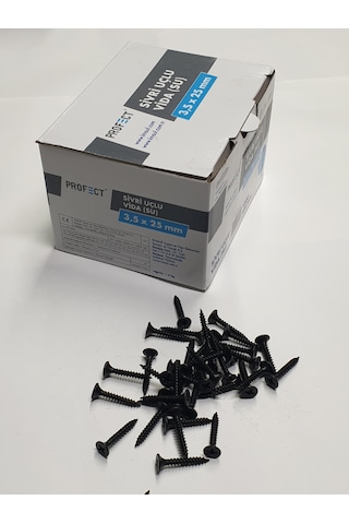 Knauf Profect Sivri Uçlu Alçıpan Vidası 35x25 Mm 3,5X35