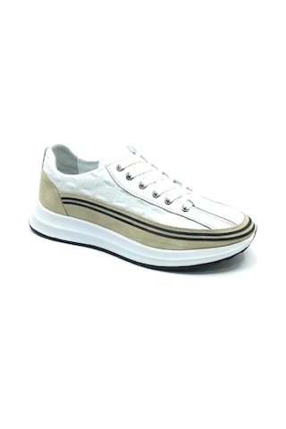 Dropland 9141 Hakiki Deri Erkek Casual Ayakkabı Beyaz